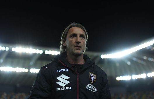 UDINE, ITALY - APRIL 10: Davide Nicola, Head Coach of Torino F.C.looks on prior to the Serie A match between Udinese Calcio and Torino FC at Dacia Arena on April 10, 2021 in Udine, Italy. Sporting stadiums around Italy remain under strict restrictions due to the Coronavirus Pandemic as Government social distancing laws prohibit fans inside venues resulting in games being played behind closed doors. (Photo by Alessandro Sabattini/Getty Images) UDINE, ITALY - APRIL 10: Davide Nicola, Head Coach of Torino F.C.looks on prior to the Serie A match between Udinese Calcio and Torino FC at Dacia Arena on April 10, 2021 in Udine, Italy. Sporting stadiums around Italy remain under strict restrictions due to the Coronavirus Pandemic as Government social distancing laws prohibit fans inside venues resulting in games being played behind closed doors. (Photo by Alessandro Sabattini/Getty Images)