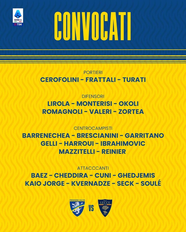 Frosinone, Di Francesco: “Gara importante, lasciamo il passato nel passato…”- immagine 3