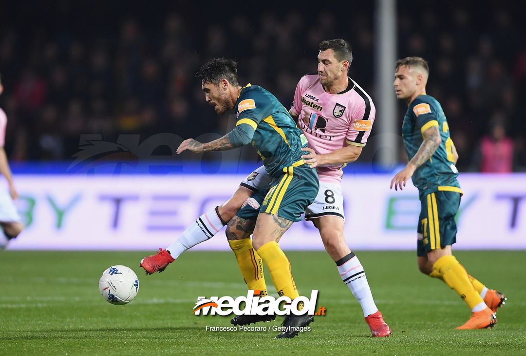  during the Serie B match between Benevento and Carpi FC at Stadio Ciro Vigorito on April 14, 2019 in Benevento, Italy. 