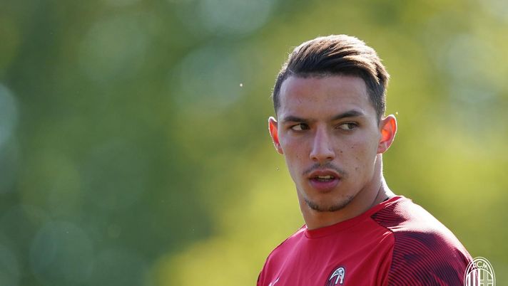 Ismael Bennacer, centrocampista del Milan, foto @acmilan 