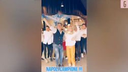 VIDEO / Scudetto Napoli, ex moglie Maradona: “In cielo si festeggia”