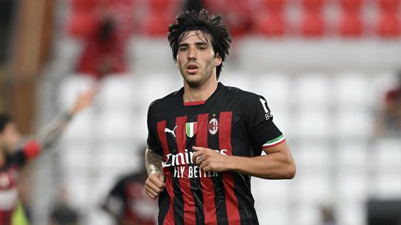 Sandro Tonali AC Milan amichevole Vicenza-Milan 1-6