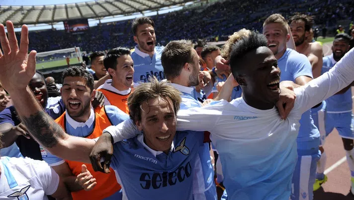 Lucas Biglia e Keita Baldé Diao della Lazio (credits: GETTY Images)