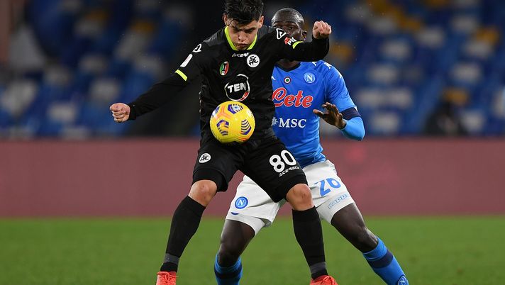 Kevin Agudelo e Kalidou Koulibaly (Photo by Francesco Pecoraro/Getty Images) 