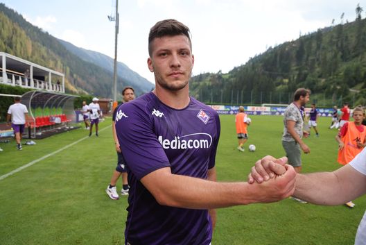 GERMOGLI PH: 17 LUGLIO 2022 MOENA RITIRO ESTIVO DELLA FIORENTINA NELLA FOTO JOVIC Jovic Manfredini Nico Gonzalez