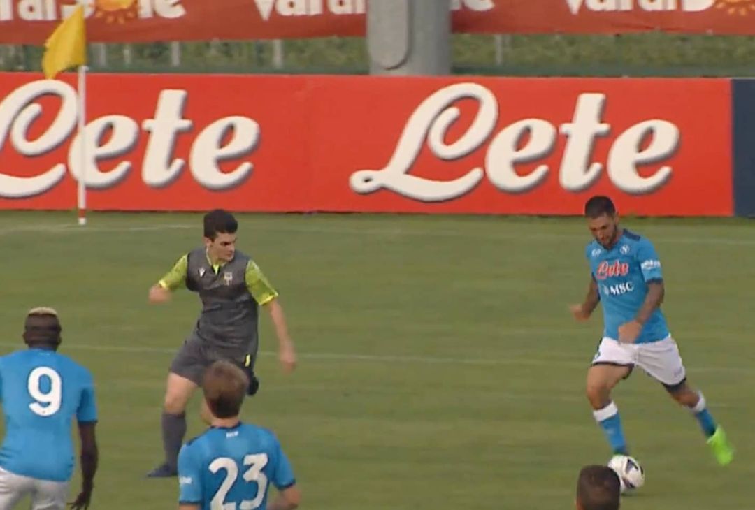 FOTO Politano firma il settimo gol del Napoli contro l’Anaune Val di Non - immagine 8