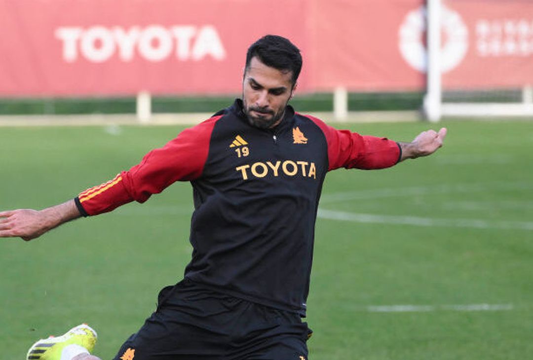 Roma, primo allenamento in vista del Frosinone – FOTO GALLERY - immagine 12