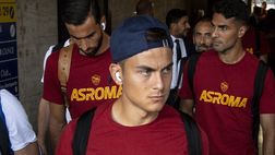Trigoria, la Roma ha svolto la rifinitura e nel pomeriggio è partita per Salerno