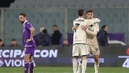 Llorente salva la Roma all’ultimo respiro: 2-2 con la Fiorentina. Zona Champions a -3