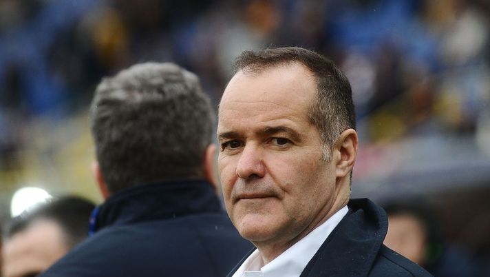 BOLOGNA, ITALY - APRIL 15: Joey Saputo President of Bologna FC looks on prior the beginning of the serie A match between Bologna FC and Hellas Verona FC at Stadio Renato Dall'Ara on April 15, 2018 in Bologna, Italy. (Photo by Mario Carlini / Iguana Press/Getty Images) BOLOGNA, ITALY - APRIL 15: Joey Saputo President of Bologna FC looks on prior the beginning of the serie A match between Bologna FC and Hellas Verona FC at Stadio Renato Dall'Ara on April 15, 2018 in Bologna, Italy. (Photo by Mario Carlini / Iguana Press/Getty Images)
