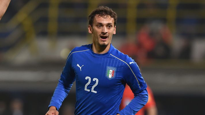 Manolo Gabbiadini in azzurro Manolo Gabbiadini in azzurro