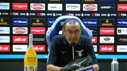 Sarri in conferenza: “Stiamo sui cog**oni agli arbitri, VAR inquietante stasera”