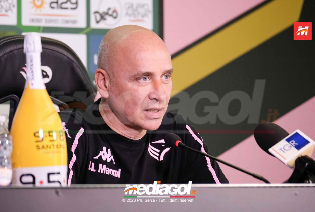 FOTO PALERMO, verso il Südtirol: Eugenio Corini in conferenza stampa (GALLERY) - immagine 23