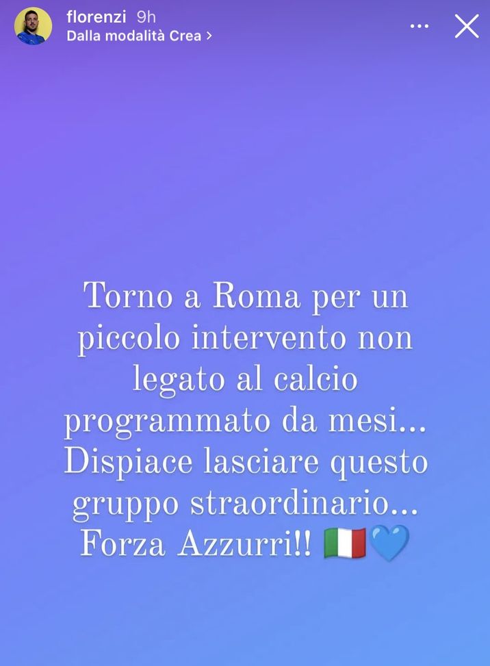 Story Instagram Florenzi