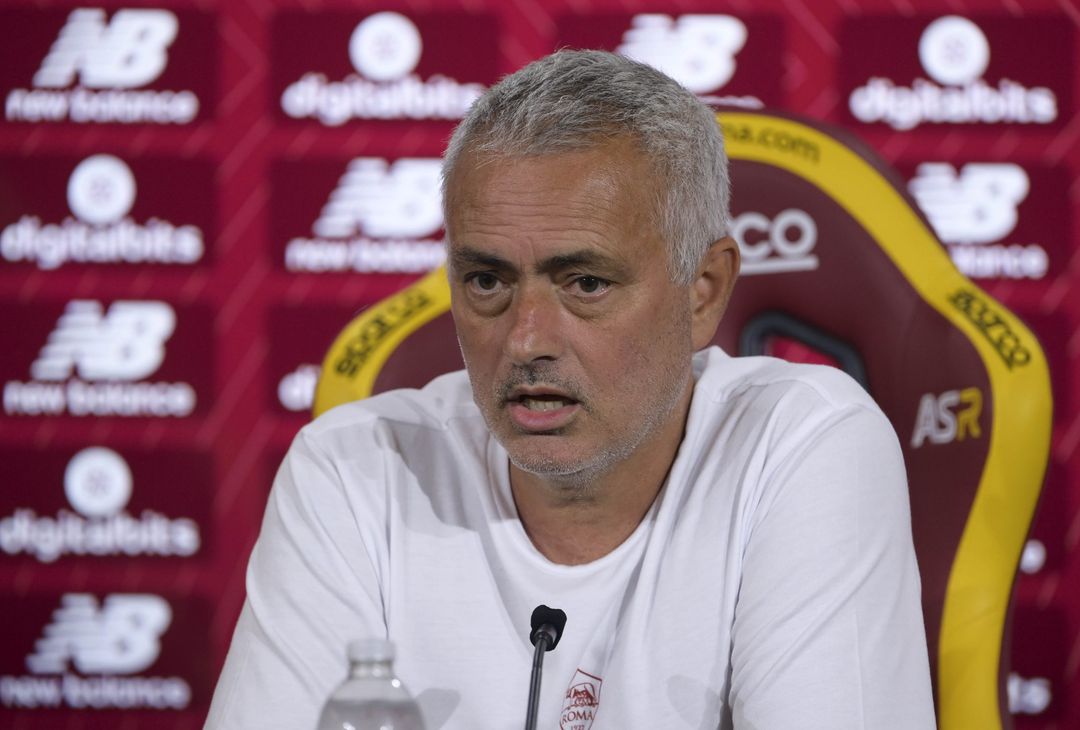 La conferenza stampa di Mourinho prima del match contro la Cremonese – FOTO GALLERY - immagine 12