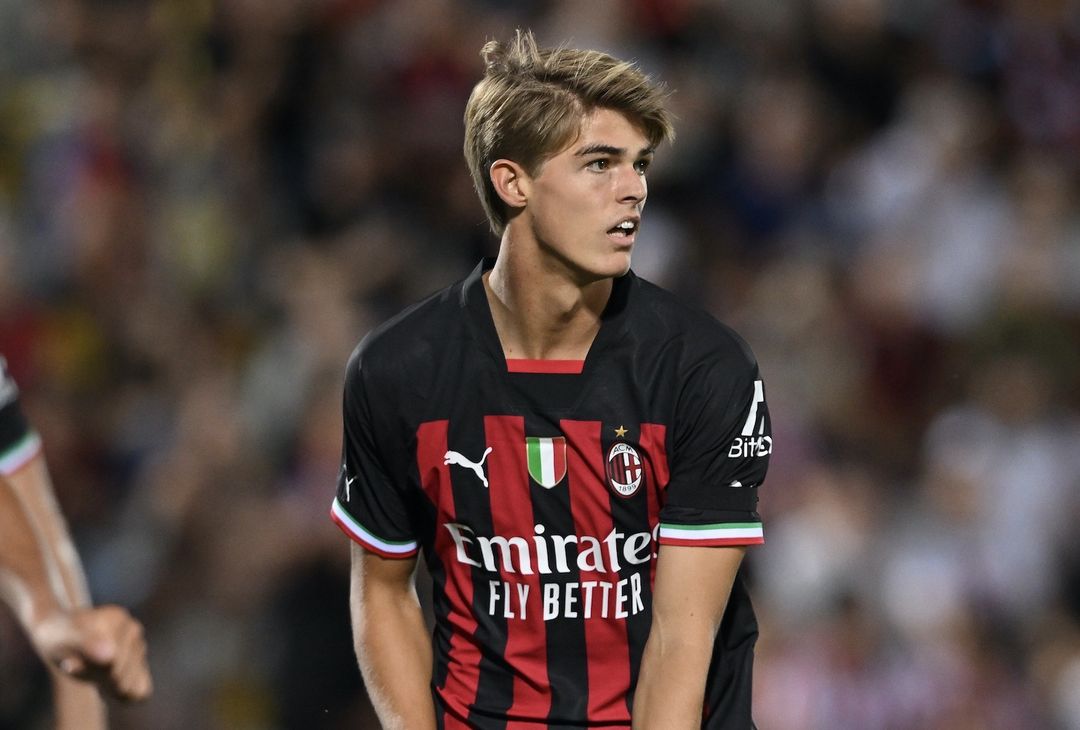 Charles De Ketelaere AC Milan amichevole Vicenza-Milan 1-6