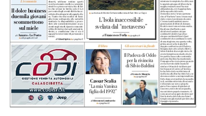 Prima Pagina, La Repubblica-Palermo: “La città che torna a far pace col calcio”  Prima Pagina