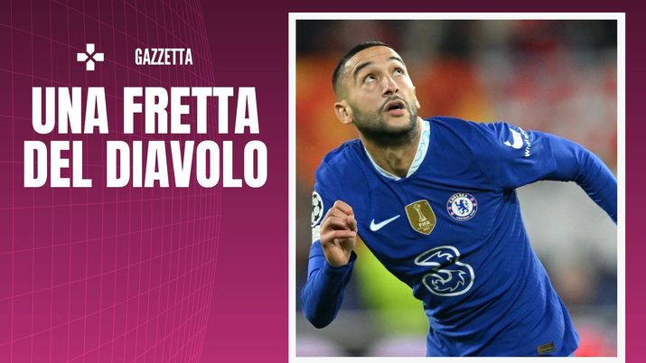 Hakim Ziyech Chelsea Calciomercato AC Milan