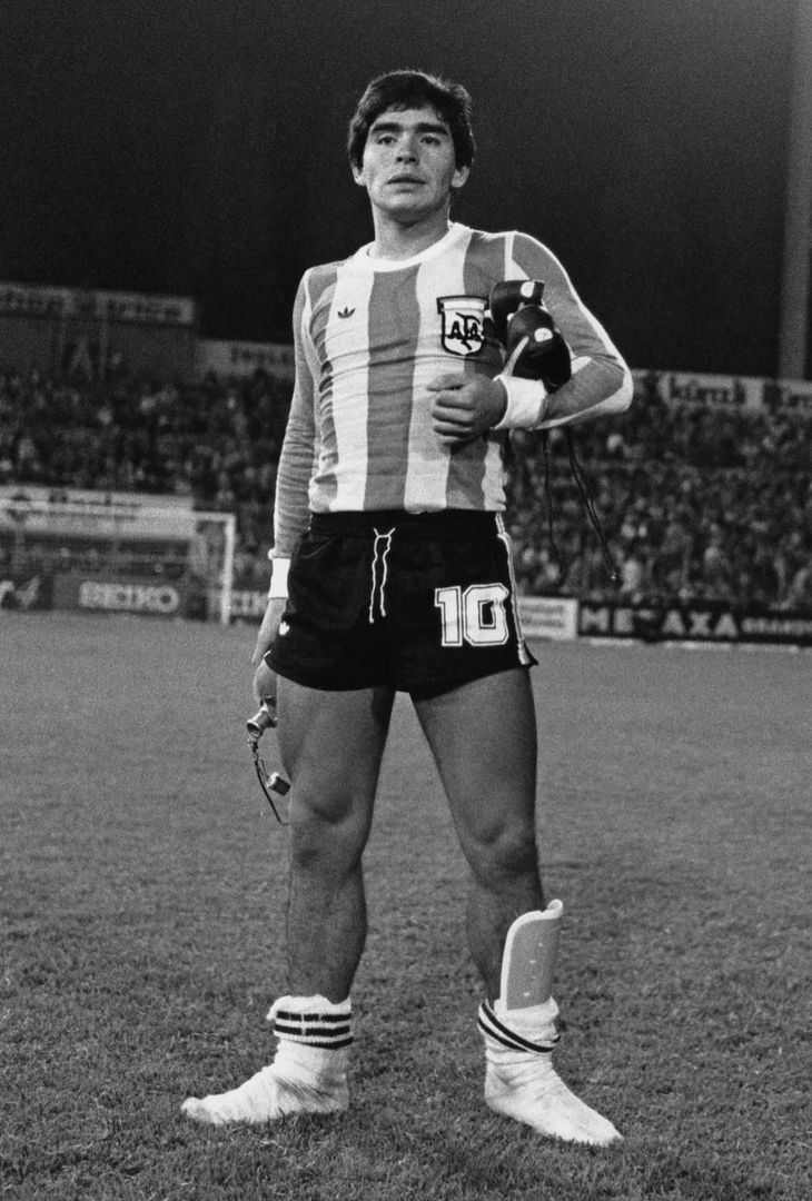 Era il 1977 quando Diego a 16 anni indossò per la prima volta la maglia dell'Argentina (Foto Fifa Word Cup)