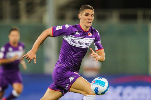 GERMOGLI PH: 13 AGOSTO 2021 FIRENZE STADIO ARTEMIO FRANCHI COPPA ITALIA FIORENTINA VS COSENZA NELLA FOTO MILENKOVIC GERMOGLI PH: 13 AGOSTO 2021 FIRENZE STADIO ARTEMIO FRANCHI COPPA ITALIA FIORENTINA VS COSENZA NELLA FOTO MILENKOVIC