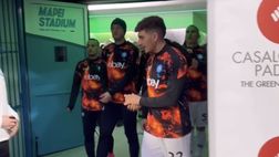 Di Lorenzo carica i compagni: la grinta del capitano nel tunnel!