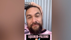 VIDEO / Che ci fa Aquaman con la maglia del Palermo?