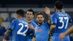 Napoli, Mertens si allena a parte: le prove di formazione, dal portiere all’attacco