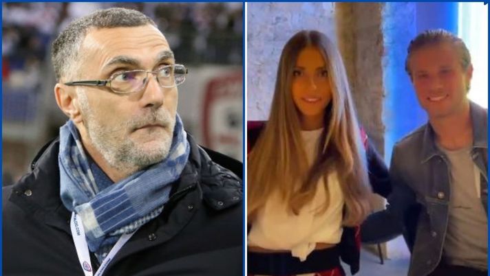 Cosenza-Crotone, al Marulla anche Bergomi: in campo il fidanzato della sua Sara  Cosenza-Crotone, al Marulla anche Bergomi: in campo il fidanzato della sua Sara