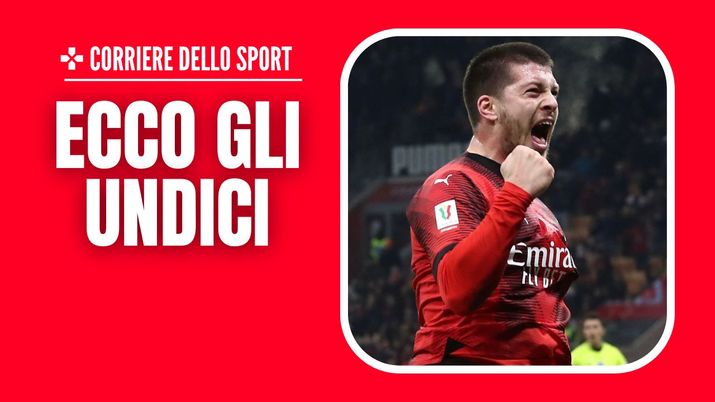 Milan-Atalanta Coppa Italia 2023-2024 probabile formazione