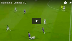 VIDEO L’Ultima vittoria dell’Udinese a Firenze nel 2007