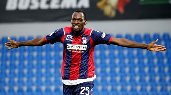 Crotone Simy (getty images) Crotone Simy (getty images)
