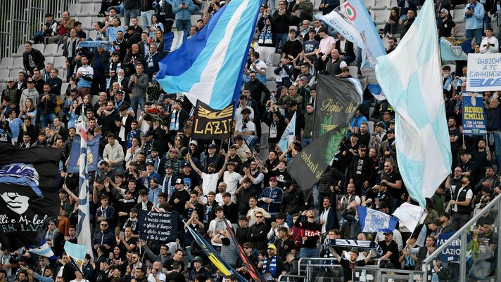 Tifosi della Lazio a La Spezia Tifosi della Lazio a La Spezia