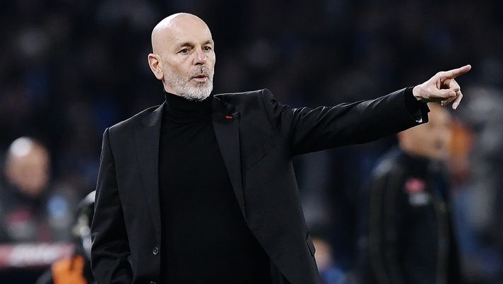 Stefano Pioli AC Milan Napoli-Milan 0-1 Serie A 2021-2022