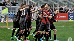 Serie A – Classifiche a confronto: Milan, +9 rispetto al 2016