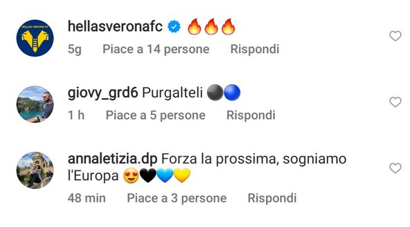 Come un derby, i tifosi interisti intasano i social di Caprari: “Purga il Milan…”- immagine 3