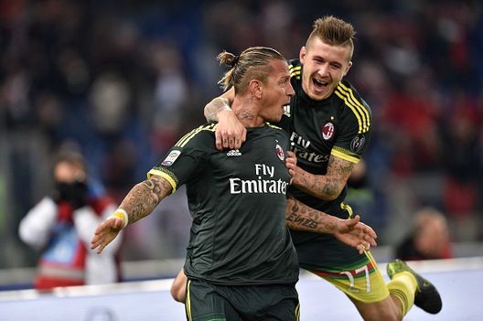  Mexes e Kucka, giocatori del Milan (credits: GETTY images) 