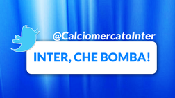 Calciomercato Inter, arriva un tweet clamoroso: “Forse…”
