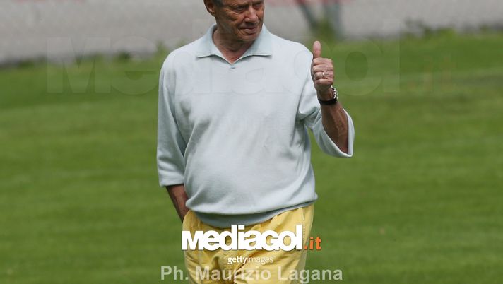 BAD KLEINKIRCHHEIM, AUSTRIA - JULY 13: President of Palermo Maurizio Zamparini during pre-season training camp on July 13, 2017 in Bad Kleinkirchheim, Austria. (Photo by Maurizio Lagana/Getty Images) BAD KLEINKIRCHHEIM, AUSTRIA - JULY 13: President of Palermo Maurizio Zamparini during pre-season training camp on July 13, 2017 in Bad Kleinkirchheim, Austria. (Photo by Maurizio Lagana/Getty Images)