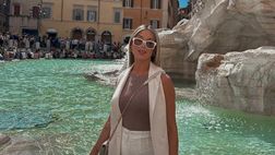 Lady Lautaro Martinez infiamma la capitale: Agus si gode Roma prima del match dell’Inter