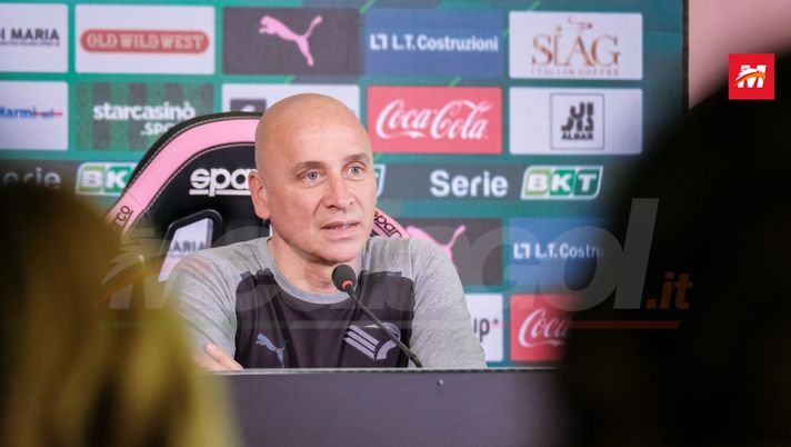 Corini: “Percezione di un ko nello spogliatoio a Cremona. Ora battiamo la Ternana”  Corini Palermo