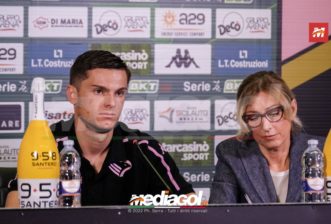 FOTO PALERMO, Mladen Devetak presentato in conferenza stampa (Gallery) - immagine 21