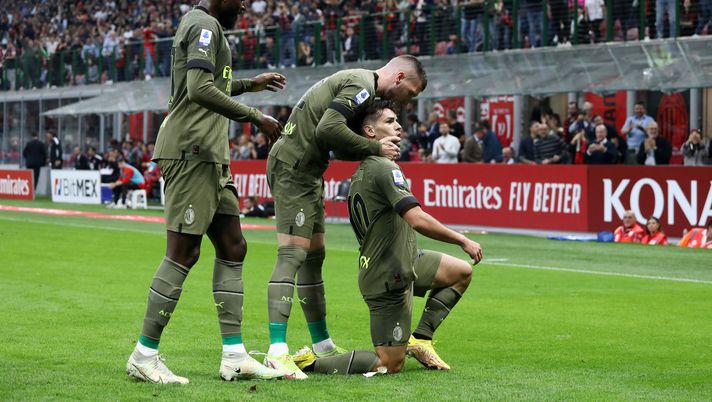 Brahim Díaz AC Milan Milan-Monza Serie A 2022-2023