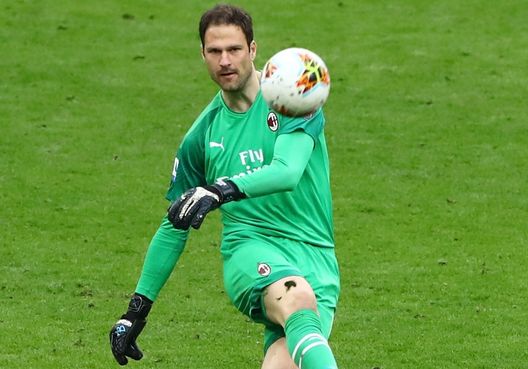  Asmir Begovic, portiere del Milan (credits Getty Images) 