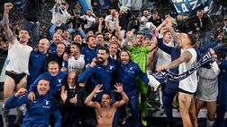 E’ sempre così, chi vince il derby colora la città: Roma biancoceleste…