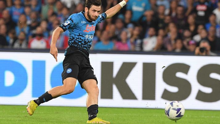 (Photo by SSC NAPOLI via Getty Images) kvaratskhelia