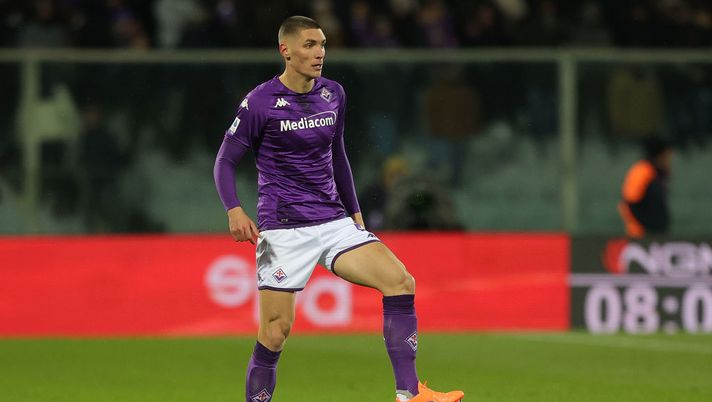 FLORENCE, ITALY - JANUARY 21: Nikola Milenkovic of ACF Fiorentina in action during the Serie A match between ACF Fiorentina and Torino FC at Stadio Artemio Franchi on January 21, 2023 in Florence, Italy. (Photo by Gabriele Maltinti/Getty Images) Fiorentina, la probabile formazione: la gestione di Jovic e le ultime su Milenkovic - immagine 1