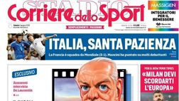 EDICOLA CDS – Italia, santa pazienza. De Laurentiis, che cinema! Verdi è già preso