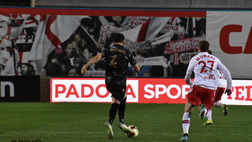 Novara-Padova, allenamento preparatorio sul sintetico di Noventa