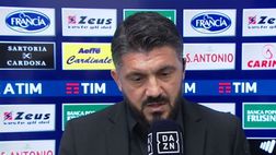 Milan, Gattuso: “Esonero? Succede agli altri e può succedere pure a me. Ma l’obiettivo…”