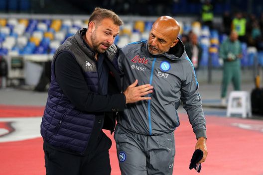 (Photo by Francesco Pecoraro/Getty Images) napoli empoli spalletti zanetti